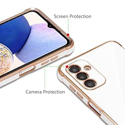 ZTOFERA Samsung Galaxy A54 5G Case,Cute Plating
