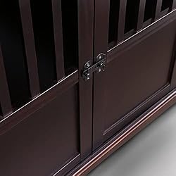 Casual Home Wooden Extra Large Pet Crate, End