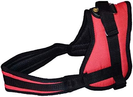 Petshop7 Adjustable Dog Vest Harness/Dog Harness ((Chest Size : 28-35) Large, Red)