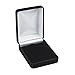 6 Necklace Pendant Gift Boxes Jewelry Displays Black