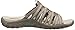 Skechers Women's Reggae Repetition Slide Sandal, Taupe, 8 M US