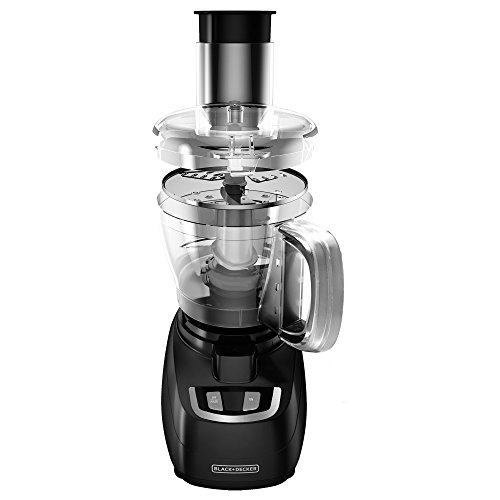 BLACK+DECKER FP1600B 8Cup Food Processor with Stainless Steel Blade