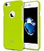GOOSPERY Pearl Jelly for Apple iPhone 7 Case (2016) Slim Thin Rubber Case (Lime) IP7-JEL-LIM