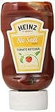 Heinz No Salt Added Ketchup Inverted Bottle, 14 oz. (Tabletop condiments)