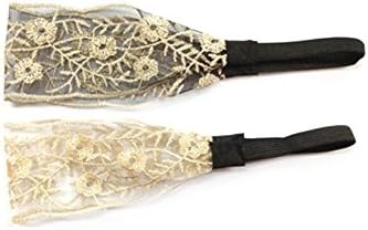Linda Fashion Lace Head Wrap, No.08006, 12 Count