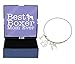 Mother's Day Gifts Best Boxer Mom Ever Bracelet Gift Love Dog Breed Silhouette Adjustable Bangle Charm Silver-Tone Bracelet Gift for Boxer Owner Jewelry Box Mothers Day Gift Idea For A Rescue Dog Mom