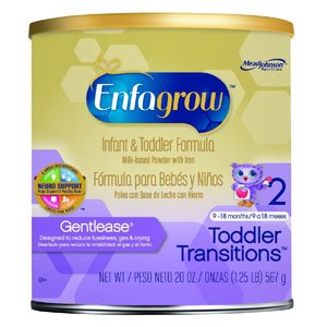 Mead Johnson 75146110 20 oz Enfagrow Gentlease Toddler Powder