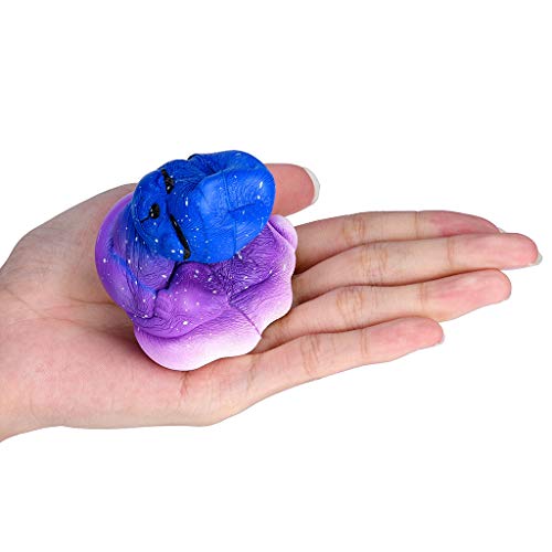 LtrottedJ Adorable Squishies Soft Sloth Slow Rising Fruit Scented Stress Relief Toys Gifts (E)