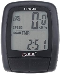 Waterproof LED LCD Display Cycling Bicycle Mountain Road MTB Bike Computer Odometer Speedometer Cycle