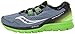 Saucony Men's Zealot ISO 3 Running Shoe, Grey Black, 10.5 M US