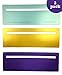 Reading Strips for Teachers, Students & Kids + Dyslexia Brain Games CD + Finger Spacers | Cut-Out Window Reading Guide | 3 PACK | Colored Reading Strips with Overlays