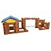 Lincoln Logs Wolf's Lodge - 92 Pieces