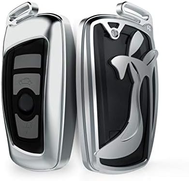 HCDSSSN Luxury Alloy Protective Key Case Holder Smart Key Cover Shell Bag Fit For BMW X3/525/523/520 Car Styling High-heeled Shoes Model,4