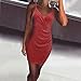 Lutos Womens Strappy Glitter Sequin V-Neck Sleeveless Maxi Party Evening Dress Redthumb 1