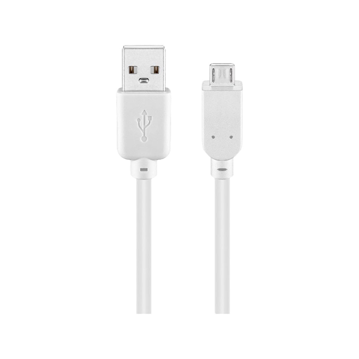 Goobay 96195 USB 2.0 Hi-Speed Cable, White, 5m Length