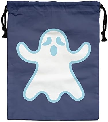 Ghost Rainbow 100% Cotton Canvas Travel Laundry Bag