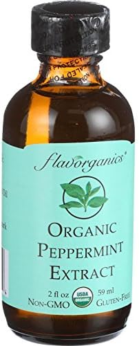 Flavorganics Organic Peppermint Extract - 2 oz (Pack of 6)