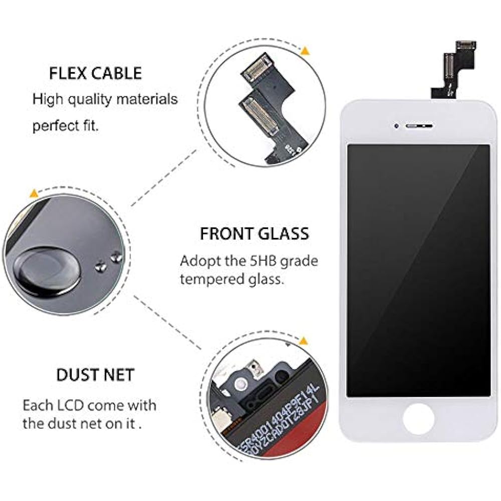 For IPhone SE LCD Display Touch Screen Digitizer Replacement Kit With