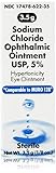 Sodium Chloride 5% Ophthalmic Ointment 0 .12 oz (3. 5 gm) (Compare to Muro 128.),Pack of 3