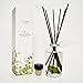 LOVSPA Reed Diffuser Set, Zen White Tea & Ginger Scented Oil Diffuser with Sticks, Home Fragrance Accessories for Bathroom Shelf Decor, Aroma Diffusers for Home or Office Desk, USA Made