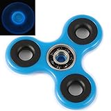 Fidget Toy Spinner, RunRRIn Hand Spinner Glow in the Dark with Ceramic Bearing Anti- Anxiety,ADD,Adhd and Stress Relief(Blue)