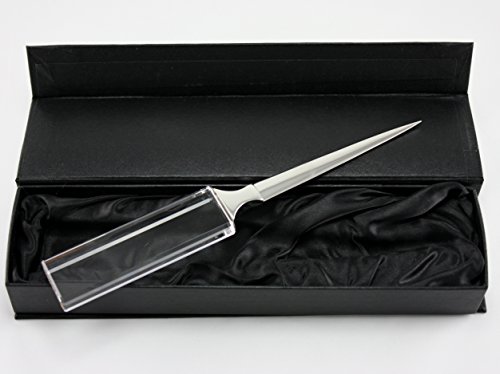Skyway Crystal Optic Letter Opener Silver - 10 Inch