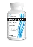 Pronexa by Hairgenics Hair Growth Supplement Prevents Hair Loss and Thinning, Nourishes Hair, and Helps Regrow Hair with Biotin and Natural DHT Blockers.