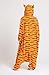 Tigger Onesie Adult, Animal Pajama Costume For Women, Men and Teens. Small