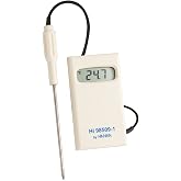 Hanna Instruments HI98509-1 Checktemp Digital Thermometer with Stainless Steel Probe, -50 C to 150 Degree C Temperature Rating