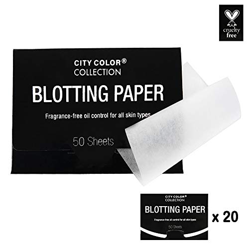 1000 Count Oil Absorbing Tissues Blotting Paper Sheets Facial Skin Care 20 Packs
