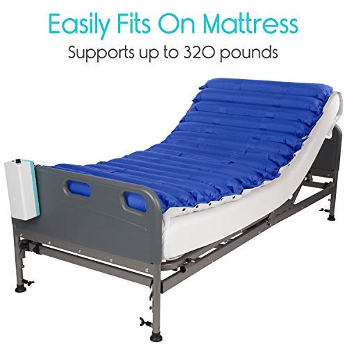 Vive Alternating Pressure Mattress 5" Air Topper Pad for Bed Sore, Ulcer eBay