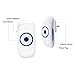 ESPOW Doorbell Chime, Wireless doorbell,Motion Sensor Detector Door Bell 36 Chime Tunes with 1000 Feet Operating Range, 1 Plug-in Receiver, 1 Magnetic Door Chime Sensor