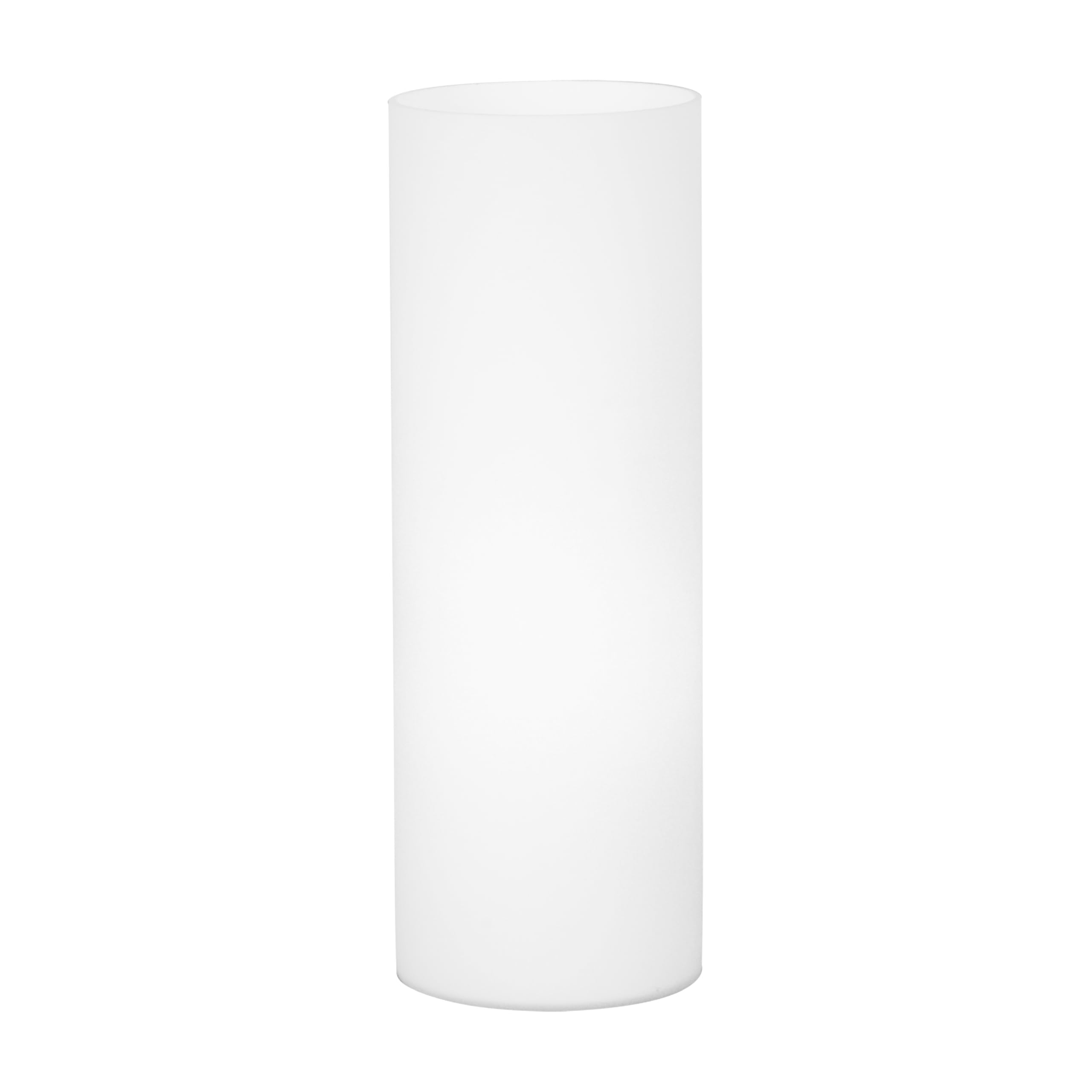EGLO GEO 1-bulb table lamp, white colour Bedside lamp with Opal Matt glass, E27 socket, incl. switch