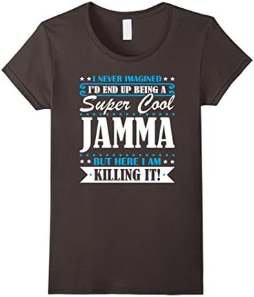 Women's Jamma Gift - Super Cool Jamma Shirt Large Asphalt