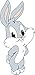 Large Baby Bugs Looney Tunes Wall Decal Kids Room 17