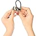 kilofly 6pc Cuff Elastic Band Ponytail Holder Hair Tie Styling Wrap Set