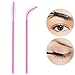 AKStore 100 PCS Disposable Eyelash Brushes Mascara Wands Eye Lash Eyebrow Applicator Cosmetic Makeup Brush Tool Kits (Pink)