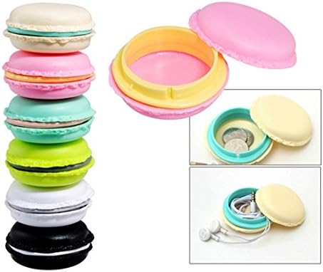 Sibyl Macarons Snaptiny diseño Caja para auricular cable: Amazon.es: Electrónica