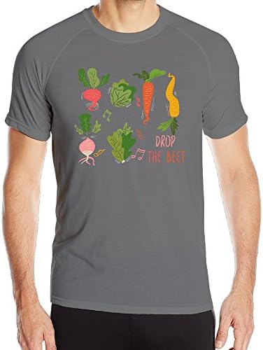 Men's Drop The Beet Vegetable Music Sports Breathable Athletic Running Tee