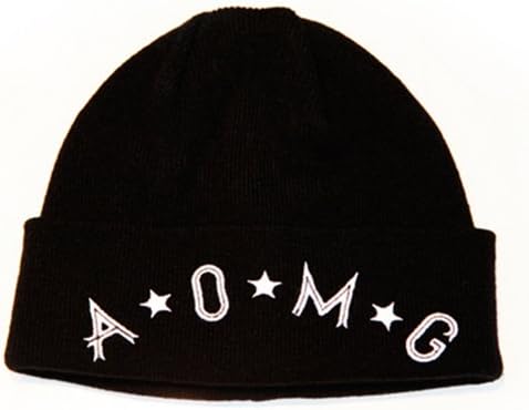 AOMG Beanies Black color