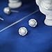 S925 Sterling Silver Needle Pearl Earrings 8mm Freshwater Cultured Pearl Studs Earrings Hypoallergenic and Nickel Free Fashion Jewelry for Women Girls (pearl)