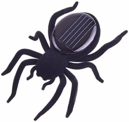 YUNA Mini Solar Powered Robot Spider Educational Insect Funny Gadget Gifts Toys