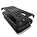Galaxy S7 Case, MoboZx [Premium Dual Layer] [Rugged Shield + Flexible TPU] Protective Heavy Duty Anti-Slippery Scratch-Resistant Shock-Absorbent Bumper with Kickstand for Samsung Galaxy S7 (Black)