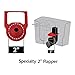 Korky 2011BP Hinge Flapper For Kohler Toilet Repairs - Replaces Kohler Parts 84995 and 1000490 - Made in USA, Red