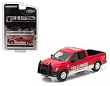 Greenlight 2015 Ford F-150 Fire & Rescue Special Service Truck Vehicle Hobby Exclusive 2016 Collectibles Limited Edition 1:64 Scale Die-Cast Vehicle