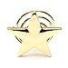 Idealgo 22cm 10pcs Twinkling Star Hair Spins Clip Bride Headwear Edge Clip Hairstyle Styling Tool Hair Pin Accessories (Gold (10pcs))