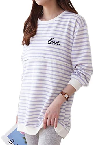 マタニティ ワンピース パジャマ ボーダー 授乳服 授乳口 部屋着 ルームウェア 入院着 春 夏 春夏 産前産後 大きいサイズ トレーナー ワンピ プレゼント 出産祝い 産前産後 Tarunniketanpublicschool Com