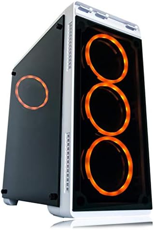 Alarco Gaming PC Desktop Computer White Intel i5 3.10GHz,8GB Ram,512GB SSD Storage,Windows 10 pro,WiFi Ready,Video Card Nvidia GTX 650 1GB, 4 RGB Fans 4 Alarco Gaming PC Desktop Computer White Intel i5 3.10GHz,8GB Ram,512GB SSD Storage,Windows 10 pro,WiFi Ready,Video Card Nvidia GTX 650 1GB, 4 RGB Fans