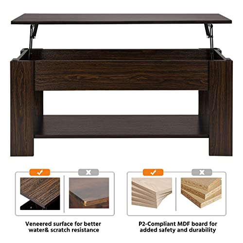 Yaheetech Lift Top Coffee Table Pricepulse