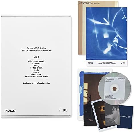 BTS RM - Indigo, Postcard Edition, Weverse Album Version - Amazon
